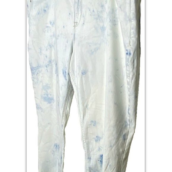 Old Navy Rockstar Super Skinny Ankle Jeans 18 Petite Light Blue Distressed - Picture 6 of 14